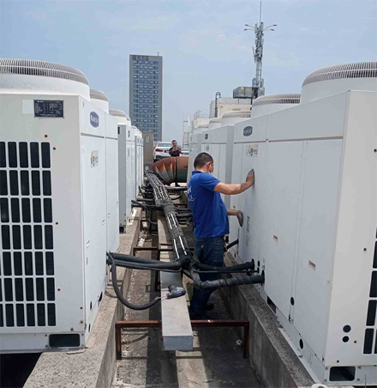 百色市中央空调制热和不制冷系统维修方法